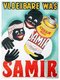 Belgium: Black racist stereotypes used in a 'Samir' cream wax advertisement, Belgium, 1899